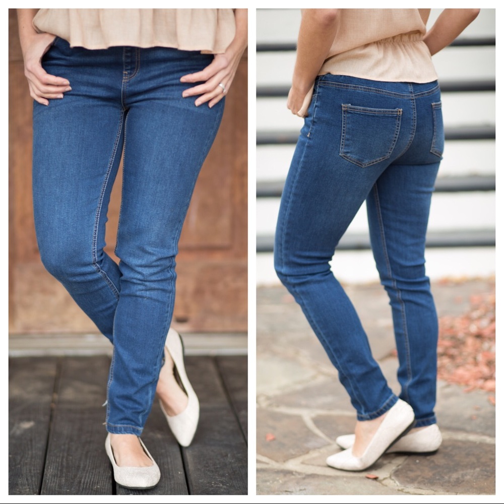 Drawstring Jeggings - Picture 2 of 2